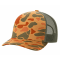 Richardson 112-PFP Trucker Snapback - Sienna Duck Camo/Loden