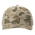 Richardson 112-PFP Trucker Snapback - Harvest Duck Camo/Light Tan