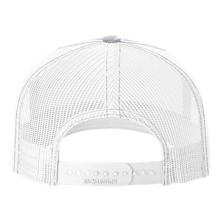 Richardson 112-PFP Trucker Snapback - Blizzard Duck Camo/White