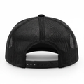 Richardson 112-PFP Trucker Snapback - Black Tonal/Stars and Stripes