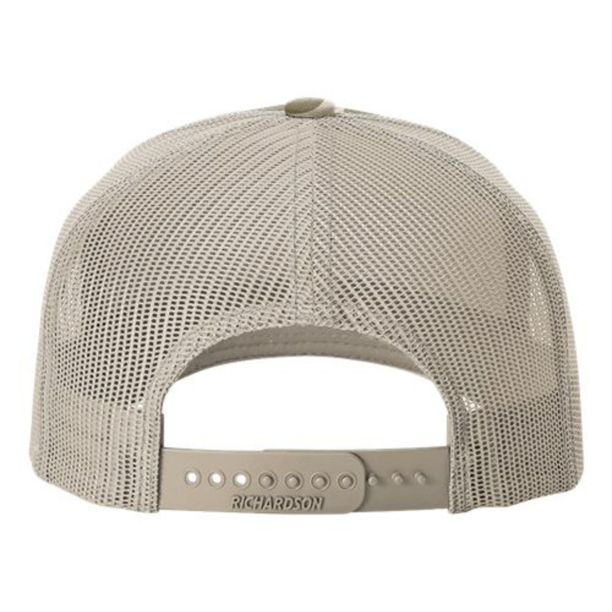 Richardson 112-PFP Trucker Snapback - Harvest Duck Camo/Light Tan