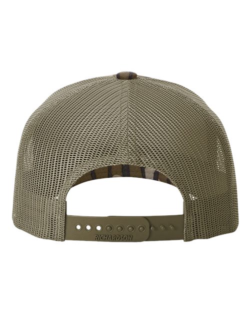 112-PFP - Trucker Snapback - Mossy Oak Bottomland/Loden