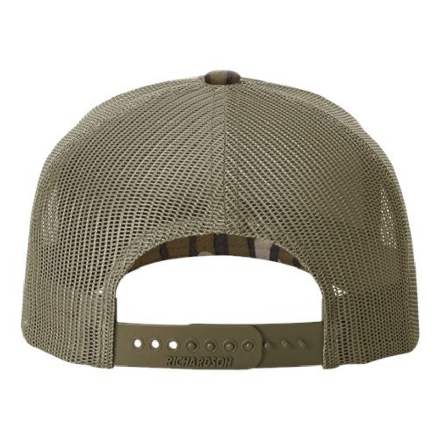 Richardson 112-PFP Trucker Snapback - Mossy Oak Bottomland/Loden