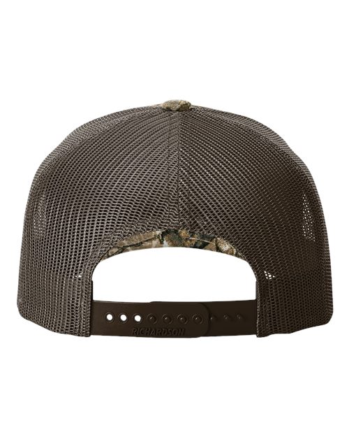 112-PFP - Trucker Snapback - Realtree Edge/Brown