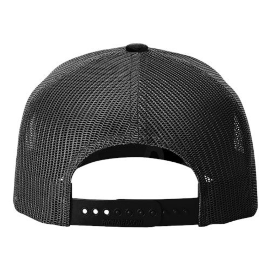 Richardson 112-PFP Trucker Snapback - Sable Duck Camo/Black