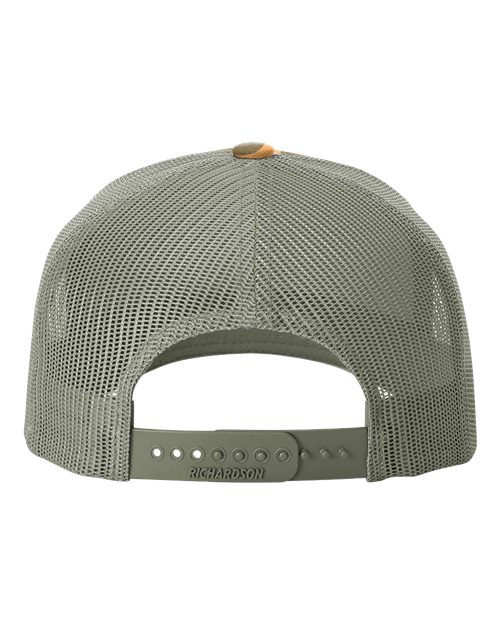 112-PFP - Trucker Snapback - Sienna Duck Camo/Loden