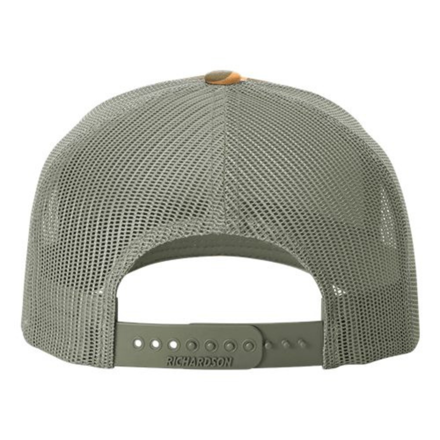 Richardson 112-PFP Trucker Snapback - Sienna Duck Camo/Loden