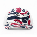 Richardson 112-PFP Trucker Snapback - Americana Duck Camo/White