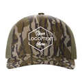 Richardson 112-PFP Trucker Snapback - Mossy Oak Bottomland/Loden
