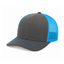 Charcoal/Neon Blue