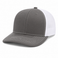 Richardson 112 Snapback Trucker Cap - Charcoal/White