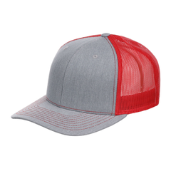 Heather Grey/Red