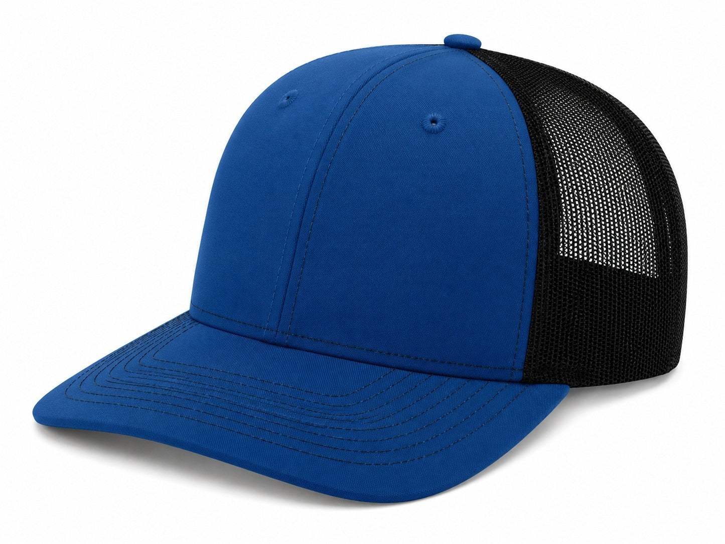 Snapback Trucker Cap - 112 - Royal/Black