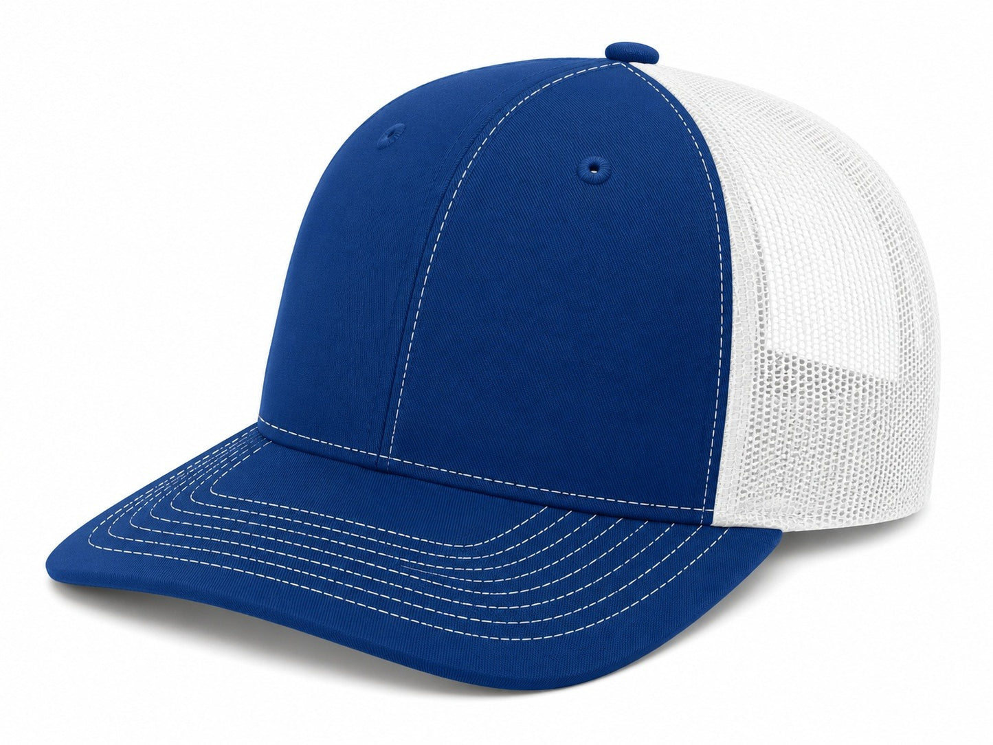 Snapback Trucker Cap - 112 - Royal/White