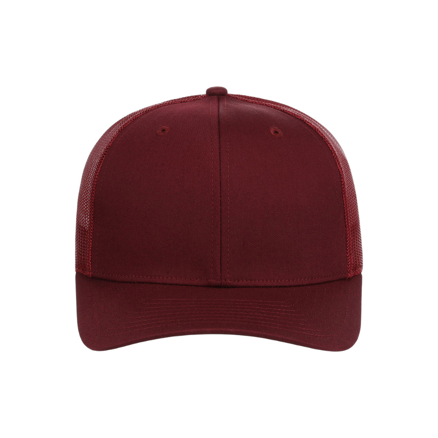 Richardson 112 Snapback Trucker Cap - Cardinal Red