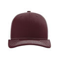 Richardson 112 Snapback Trucker Cap - Maroon/White