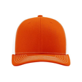 Richardson 112 Snapback Trucker Cap - Orange/White