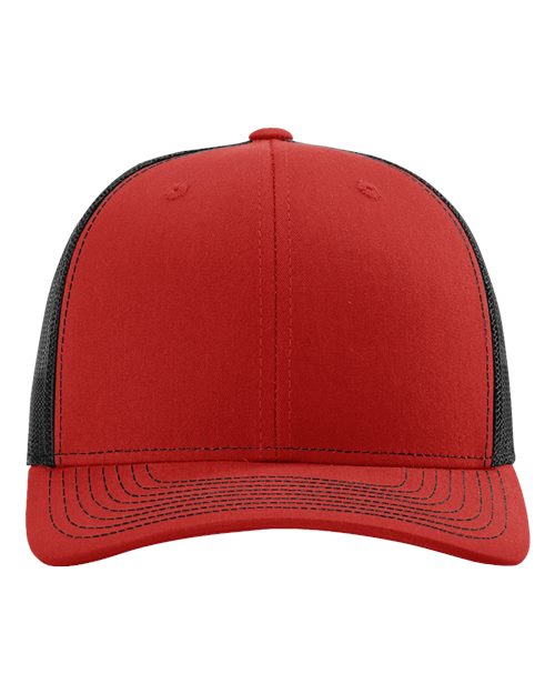 Snapback Trucker Cap - 112 - Red/Black