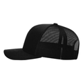 Richardson 112 Snapback Trucker Cap - Black