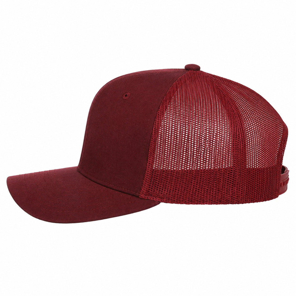 Snapback Trucker Cap - 112 - Cardinal Red