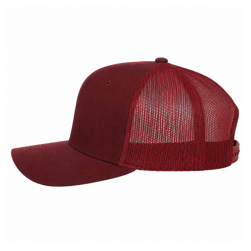 Richardson 112 Snapback Trucker Cap - Cardinal Red