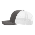 Richardson 112 Snapback Trucker Cap - Charcoal/White