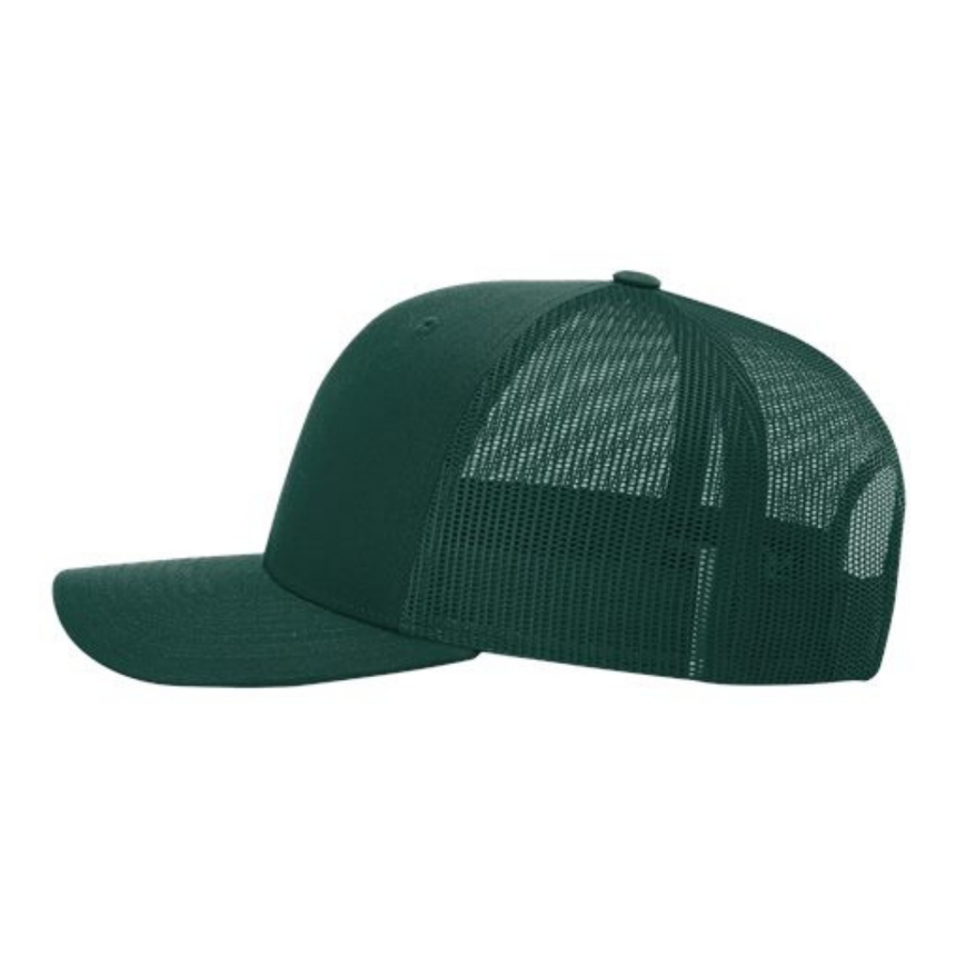Richardson 112 Snapback Trucker Cap - Dark Green