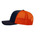 Richardson 112 Snapback Trucker Cap - Navy Orange