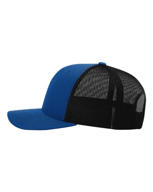 Snapback Trucker Cap - 112 - Royal/Black