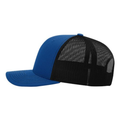 Richardson 112 Snapback Trucker Cap - Royal/Black