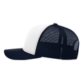 Richardson 112 Snapback Trucker Cap - White/Navy
