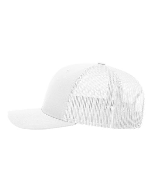 Snapback Trucker Cap - 112 - White/White