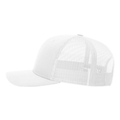 Richardson 112 Snapback Trucker Cap - White White