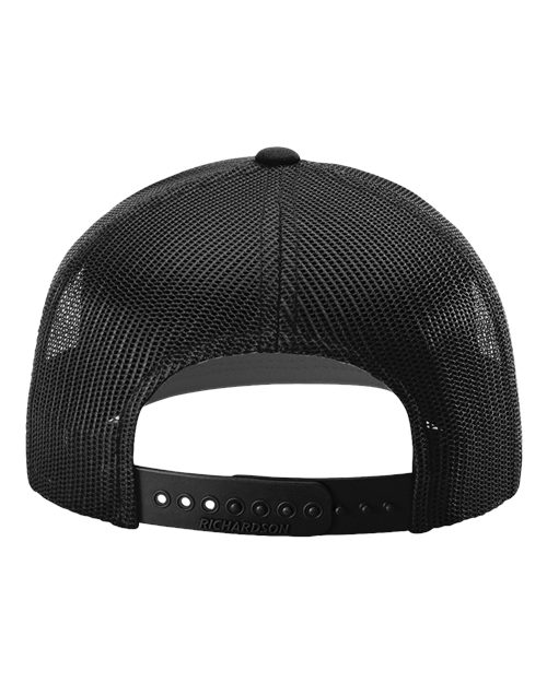 Snapback Trucker Cap - 112 - Black