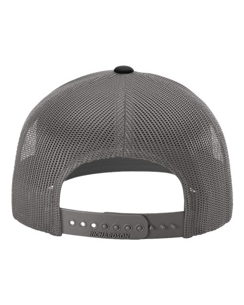 Snapback Trucker Cap - 112 - Black/Charcoal