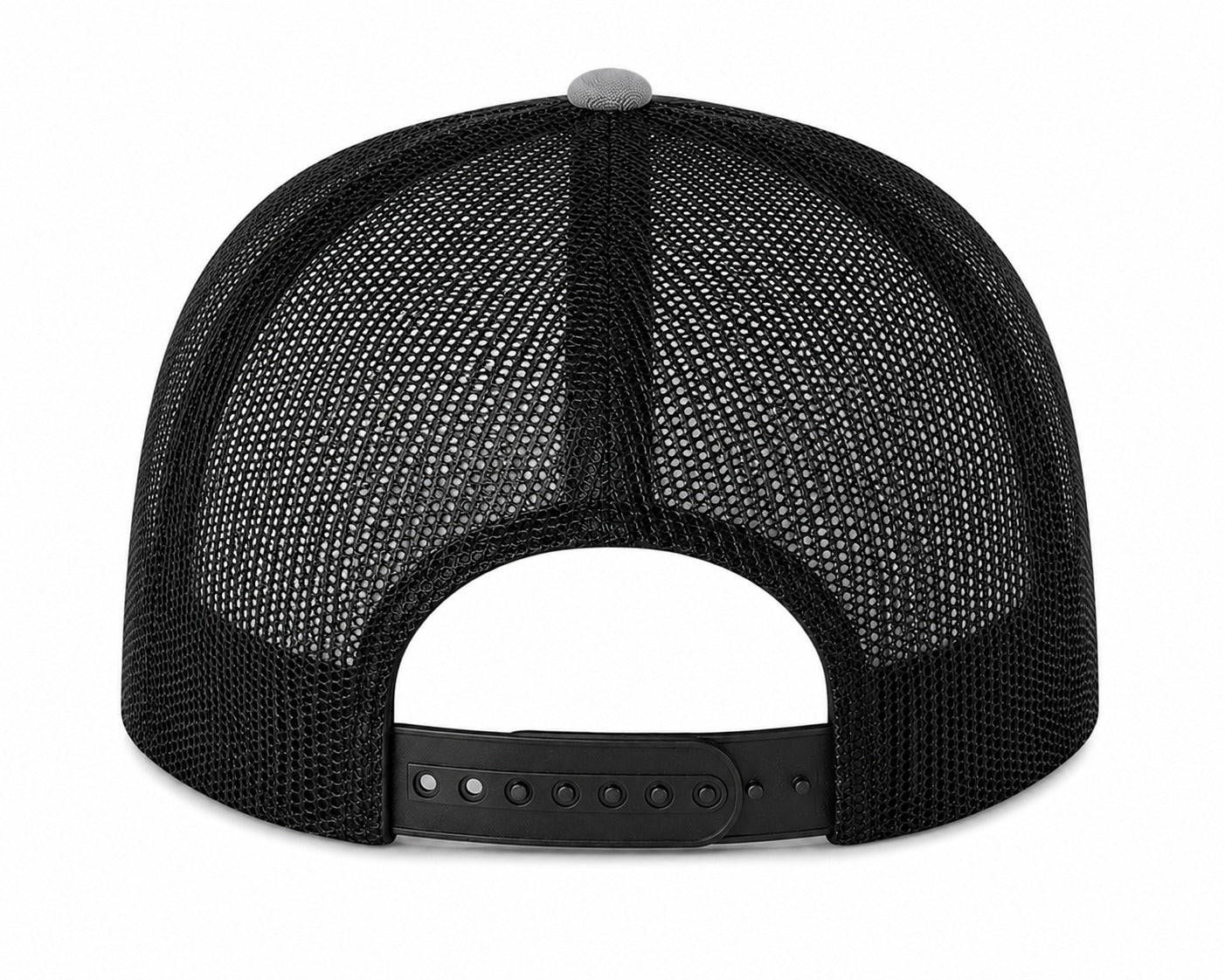 Snapback Trucker Cap - 112 - Black/Grey