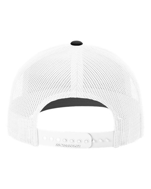 Snapback Trucker Cap - 112 - Black/White