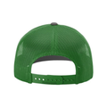 Richardson 112 Snapback Trucker Cap - Charcoal/Kelly Green