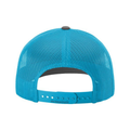 Richardson 112 Snapback Trucker Cap - Charcoal/Neon Blue