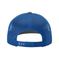 Richardson 112 Snapback Trucker Cap - Charcoal/Royal