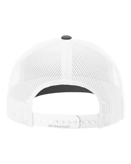 Snapback Trucker Cap - 112 - Charcoal/White