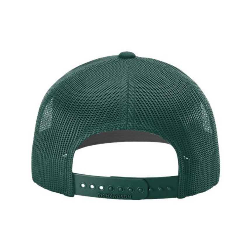 Richardson 112 Snapback Trucker Cap - Dark Green