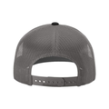 Richardson 112 Snapback Trucker Cap - Grey/Charcoal/Black