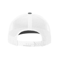 Richardson 112 Snapback Trucker Cap - Heather Gray / White