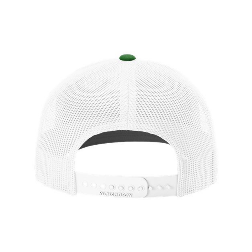 Richardson 112 Snapback Trucker Cap - Kelly Green/White