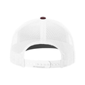 Richardson 112 Snapback Trucker Cap - Maroon/White