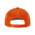 Richardson 112 Snapback Trucker Cap - Navy Orange