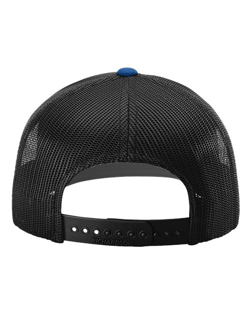 Snapback Trucker Cap - 112 - Royal/Black