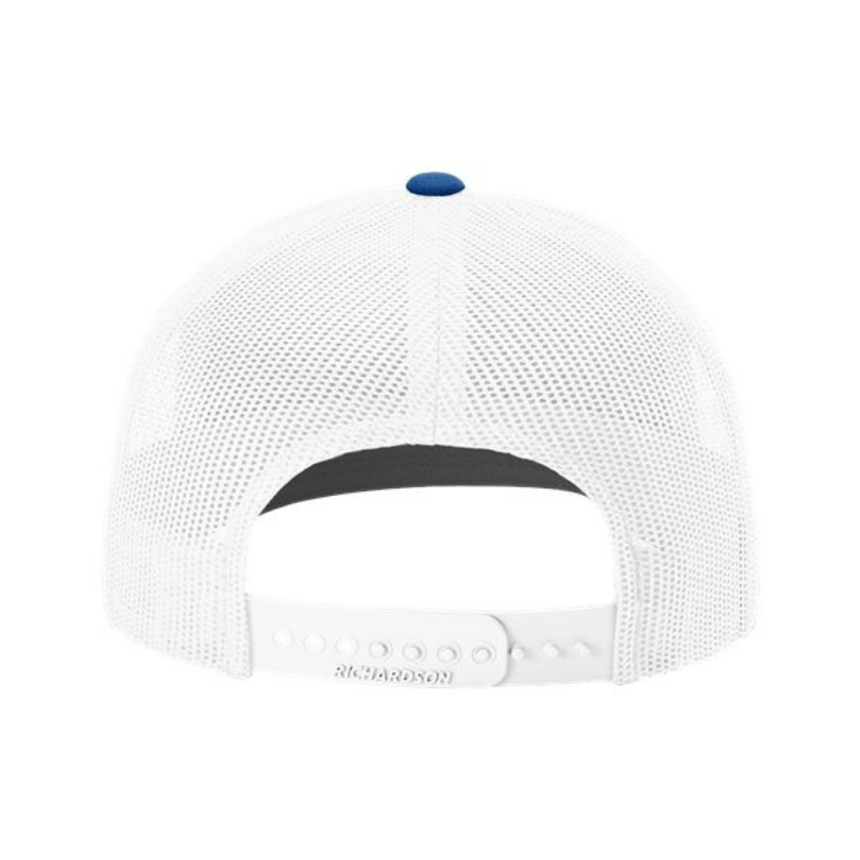 Richardson 112 Snapback Trucker Cap - Royal/White