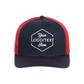 Richardson 112 Snapback Trucker Cap - Navy/Red